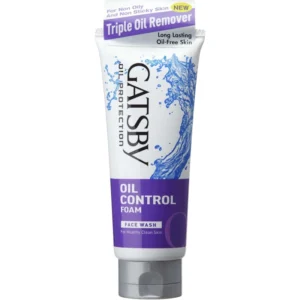 Gatsby Oil Protection Oil Control Foam Face Wash 120G
