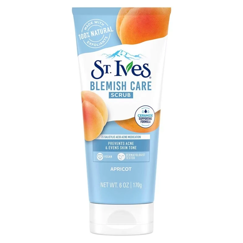 ST Ives Blemish Care Scrub Apricot 170G ST Ives Blemish Care Scrub Apricot 170G
