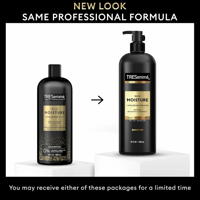 Tresemme Rich Moisture Hyaluronic Shampoo 828ML Tresemme Rich Moisture Hyaluronic Shampoo 828ML