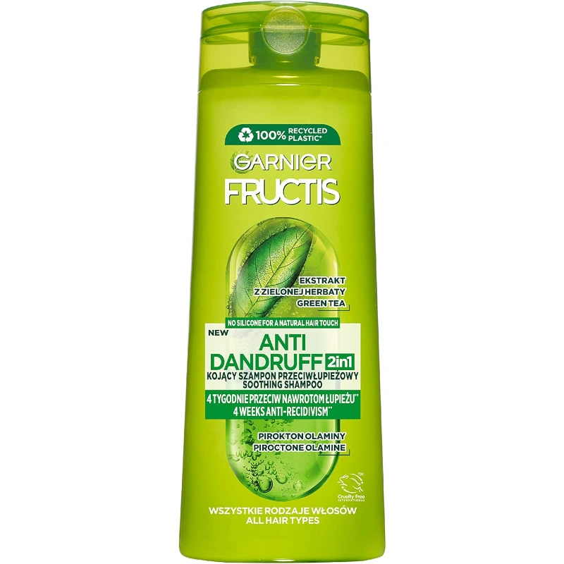 Garnier Fructis Anti-Dandruff 2in1 Soothing Shampoo 400ML Garnier Fructis Anti-Dandruff 2in1 Soothing Shampoo 400ML
