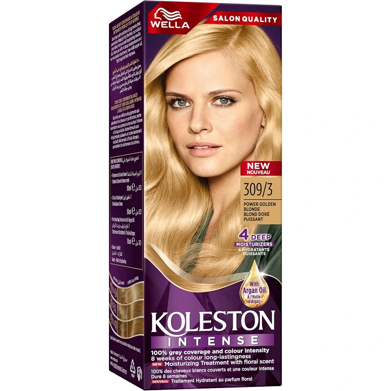 Koleston Intence Wella Hair Color 309/3 Powder Golden Blonde Koleston Intence Wella Hair Color 309/3 Powder Golden Blonde