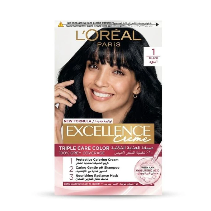 Loreal Paris 1 Black Excellence Creme New Loreal Paris 1 Black Excellence Creme New