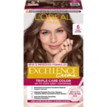 Loreal paris 6 Dark Blonde Excellence Creme New