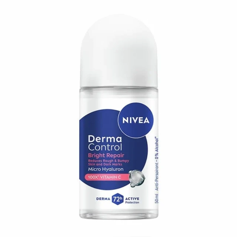 Nivea Derma Control Bright Repair Deo Roll ON 50ML Nivea Derma Control Bright Repair Deo Roll ON 50ML