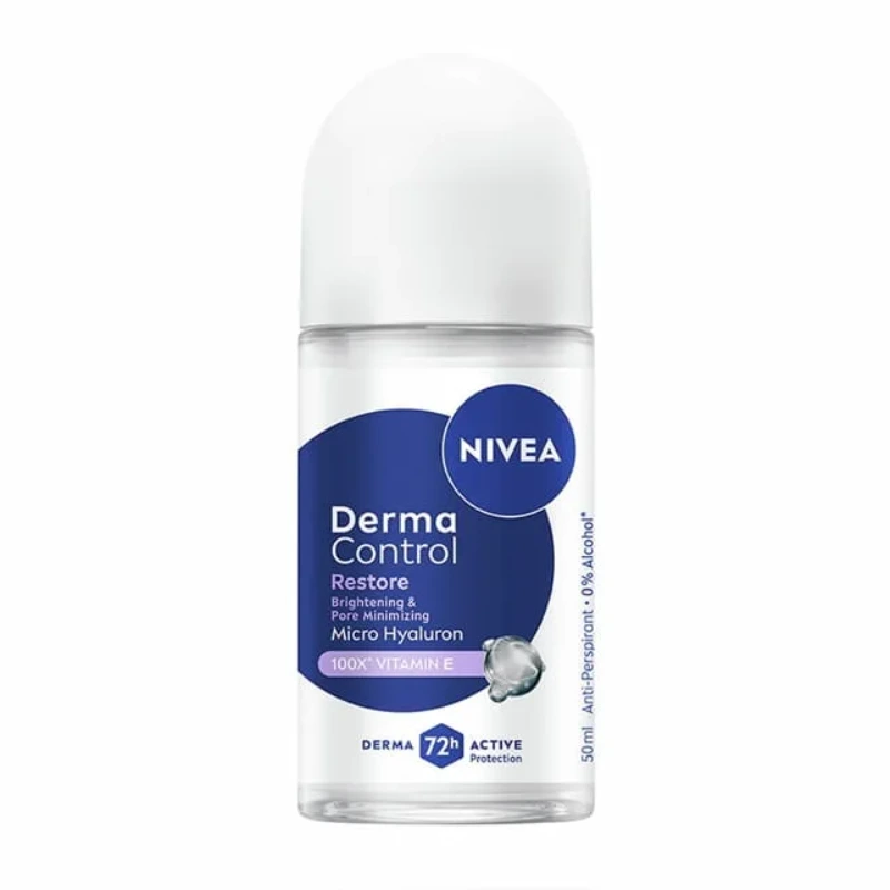 Nivea Derma Control Restore Deo Roll ON 50ML Nivea Derma Control Restore Deo Roll ON 50ML