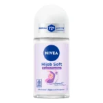 Nivea Hijab Soft Bright And Shaveless Deo Roll ON 50ML