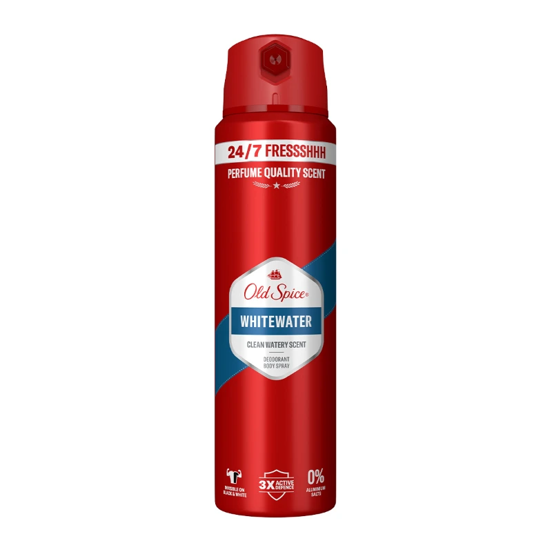 Old Spice WhiteWater Deodorant Body Spray 150ML Old Spice WhiteWater Deodorant Body Spray 150ML