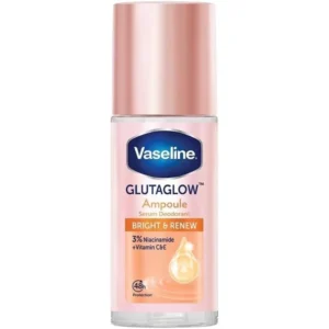 Vaseline Glutaglow Ampoule Serum Deodorant Bright And Renew Roll On 45ML