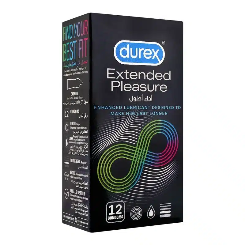 Durex Extended pleasure Condoms 12 Pack Durex Extended pleasure Condoms 12 Pack