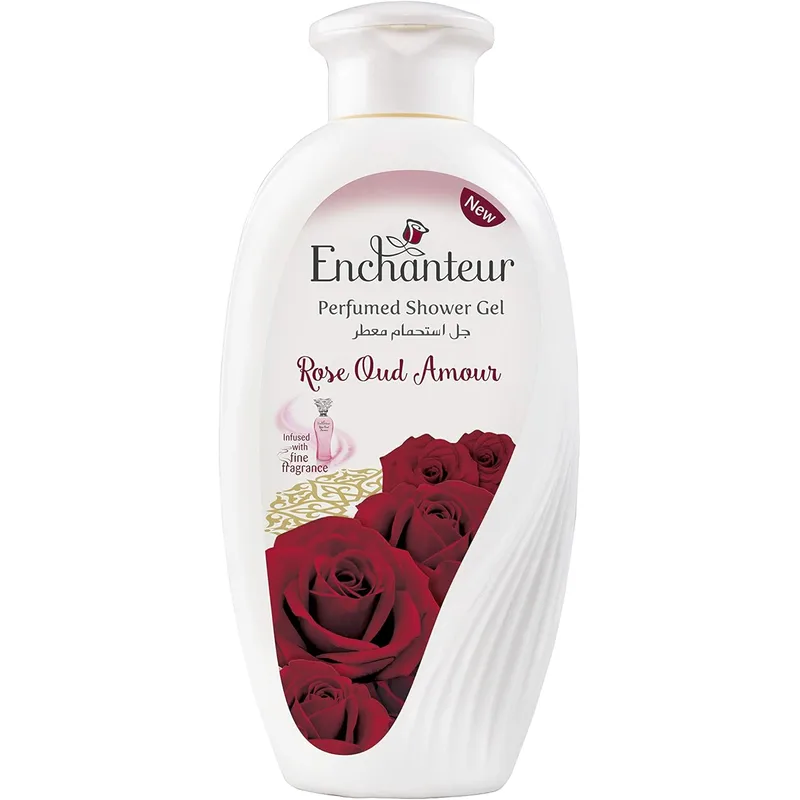 Enchanteur Perfumed Shower Gel Rose Oud Amour 250ML Enchanteur Perfumed Shower Gel Rose Oud Amour 250ML