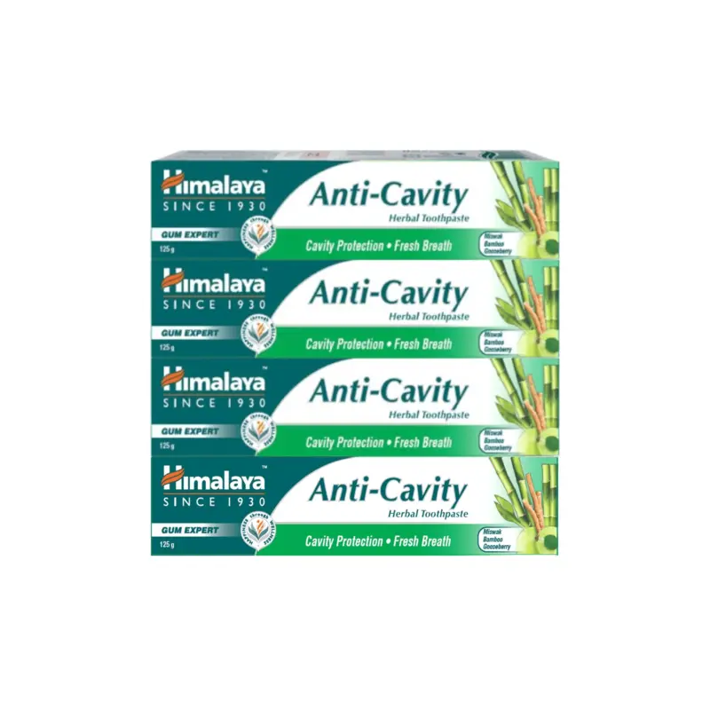 Himalaya Anti Cavity Gum Expert Toot Paste 125Gram Pack Of 4 Himalaya Anti Cavity Gum Expert Toot Paste 125Gram Pack Of 4