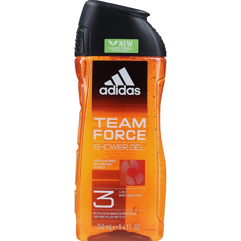 Adidas Team Force Shower Gel 250ML Adidas Team Force Shower Gel 250ML