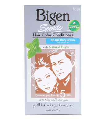 Bigen Speedy Hair Color Conditioner Dark Brown 883